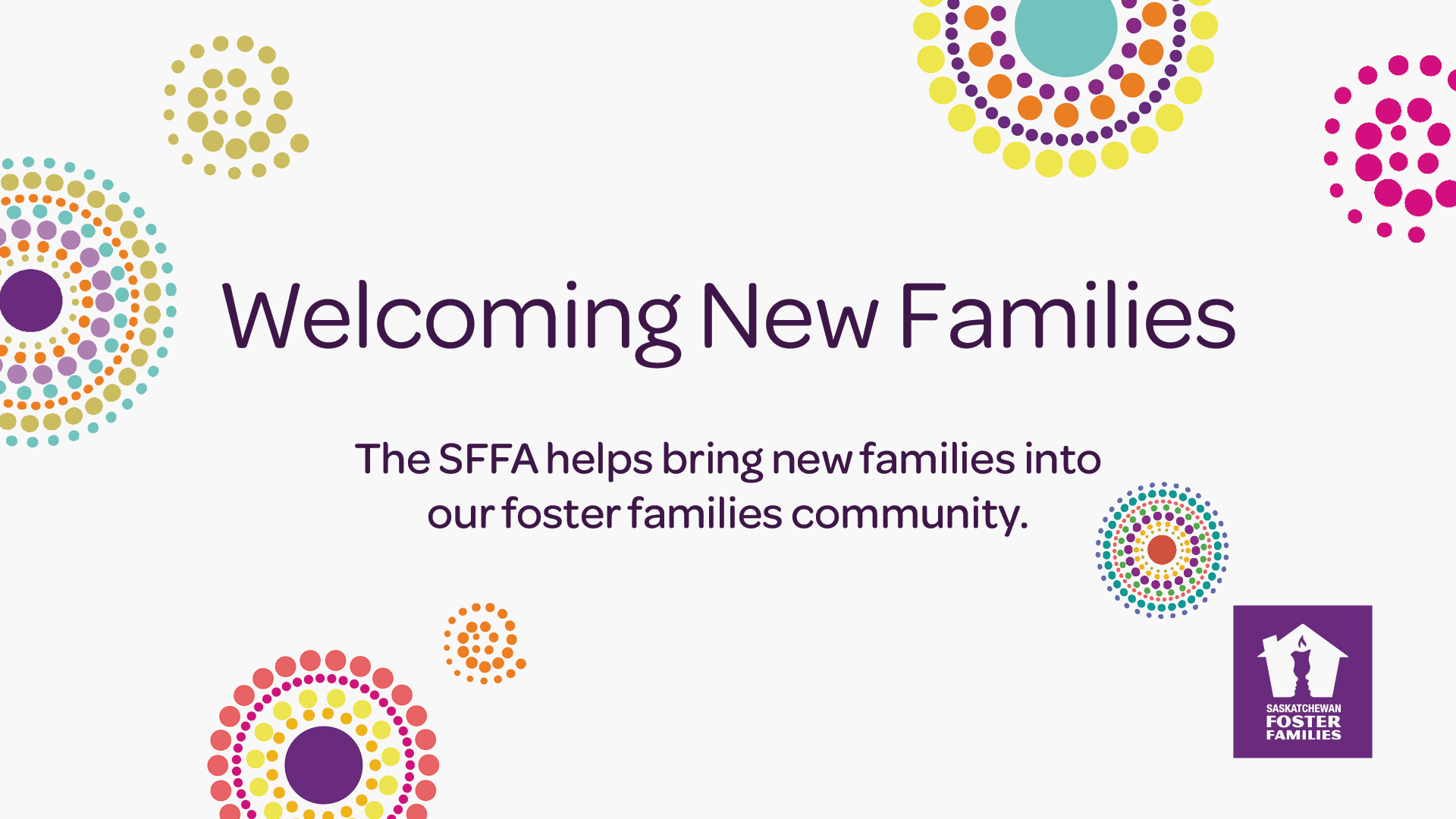 Saskatchewan Foster Families Association, Design, 50th Anniversary Brand Assets, Portfolio Image, 