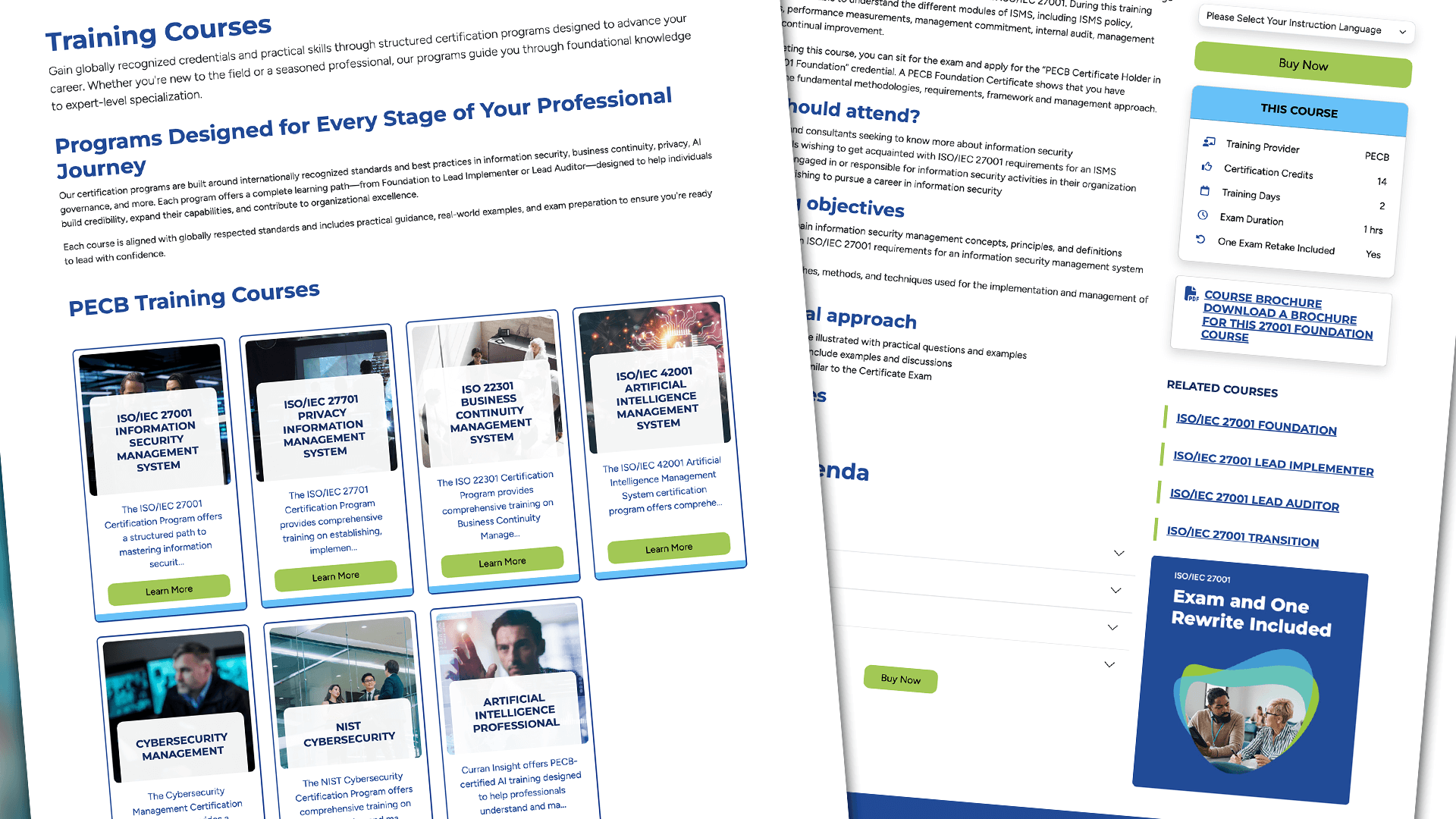 Curran Insight, Website, A Smarter Site for Smarter Standards, Portfolio Image, 